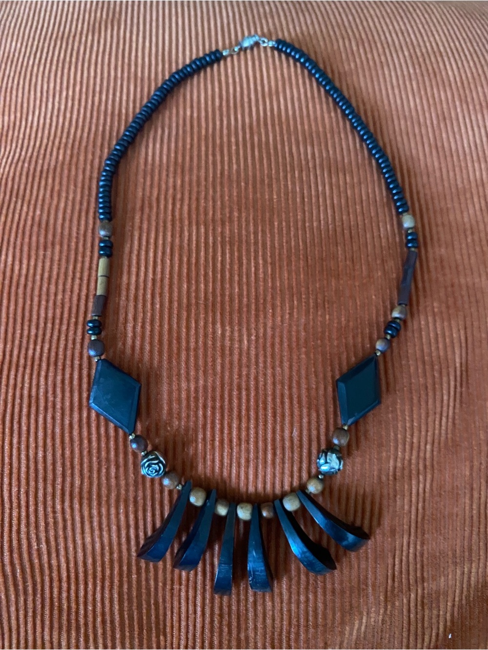 Tribal Style Beaded Necklace